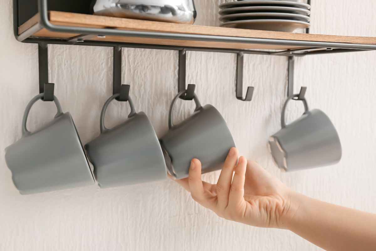 tazze accatastate metodo giapponese permettere apposto